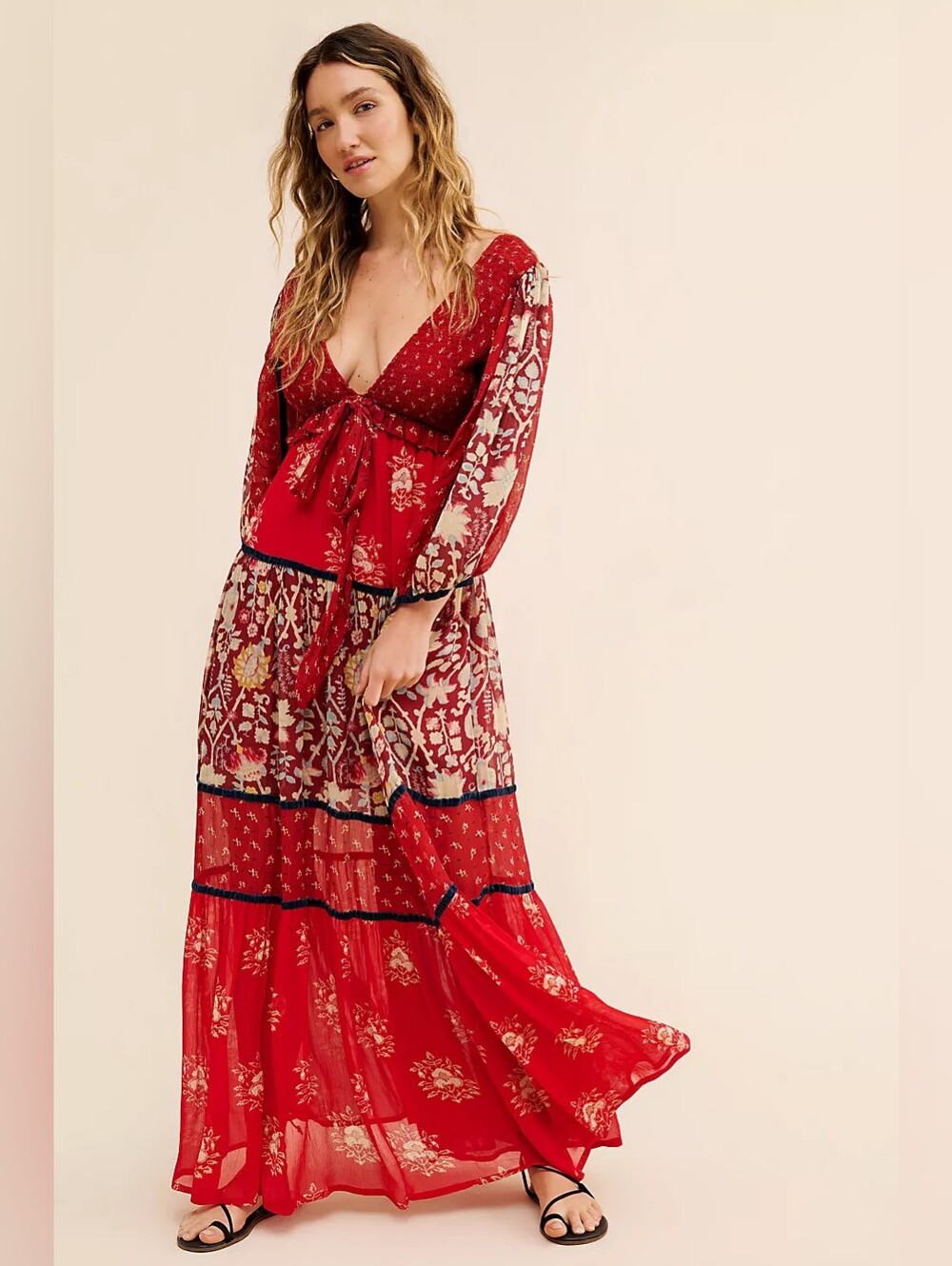 Free People Bali Laurel Maxi Dress